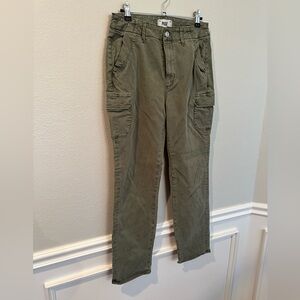 PAIGE Women’s Green Cargo Pants